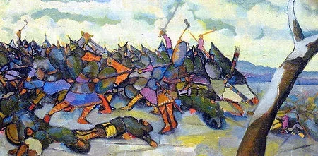  Міхась Філіповіч, Бітва на Нямізе, 1922