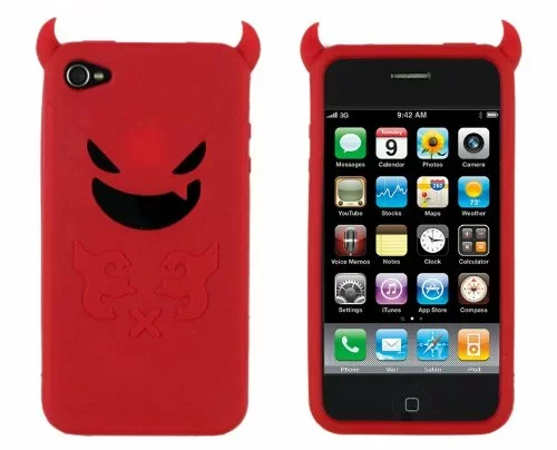 Чахол для iPhone, мадэль Red Soft Devil