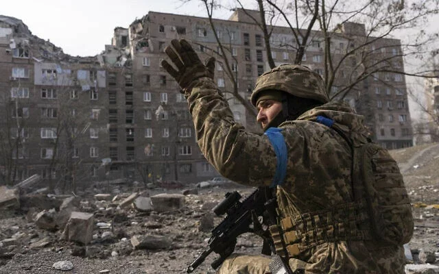 Украинский защитник Мариуполя. Фото: Мстислав Чернов, AP.