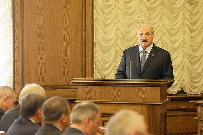 Лукашэнка 29 снежня 2014 г, president.gov.by