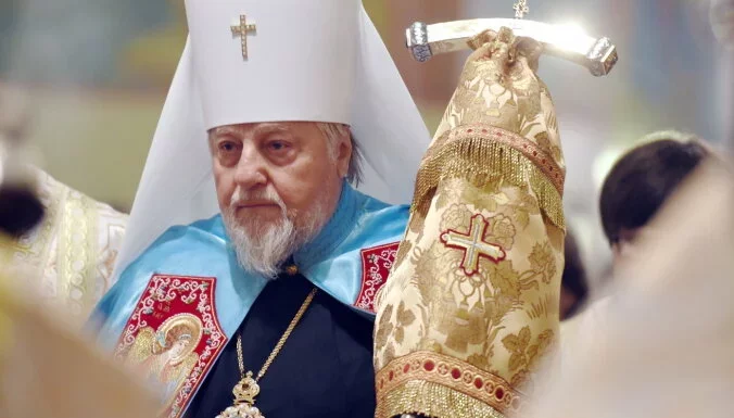 82-летний митрополит Рижский и Латвийский Александр руководит Православной Церковью в Латвии с 1990 года