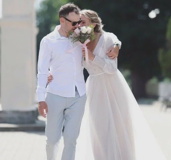 Анна и Станислав поженились в июле 2021 года