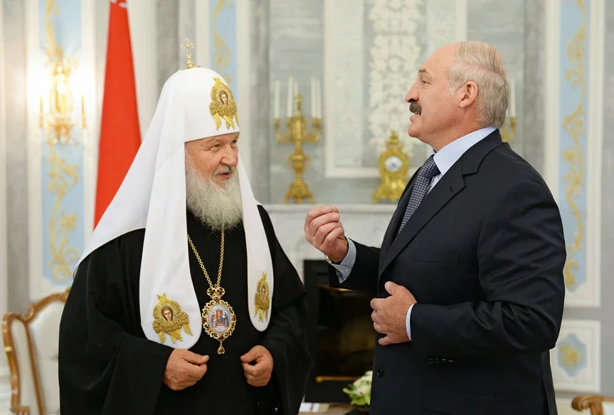 Кирилл с Лукашенко во время одной из предыдущих встреч