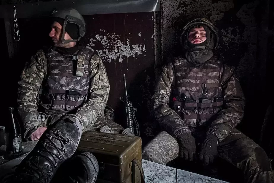 Бойцы-добровольцы в Украине. Фото телеграм-канала BelWarrior