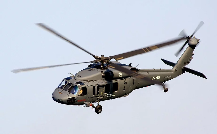 Вертолет UH-60M Black Hawk.