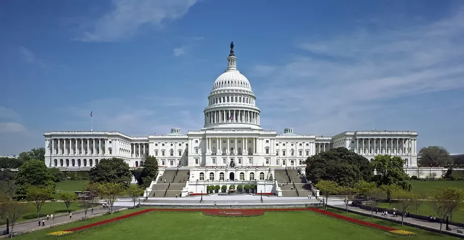 Здание Конгресса США. Фото: Википедия.