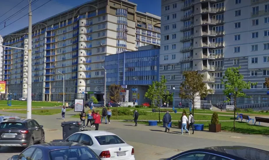 Minski mikrarajon Uručča. Fota: panarama Yandex