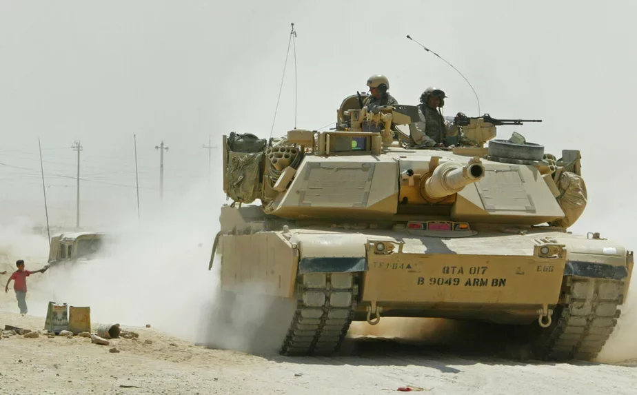 Tank «Abrams». Fota: Saurabh Das / AP 