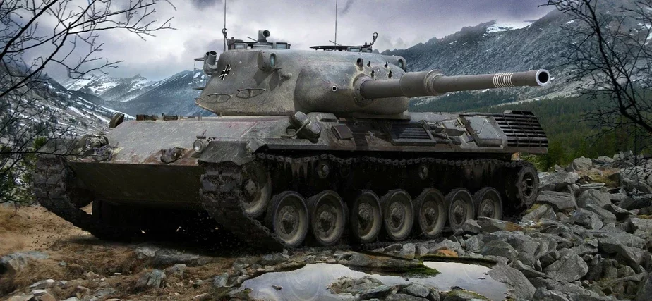 Танк Leopard. Такія танкі Германія абяцае паставіць Украіне. Фота: warfore.me