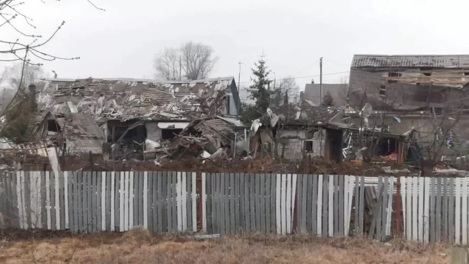 Последствия взрыва в Киреевске Тульской области России