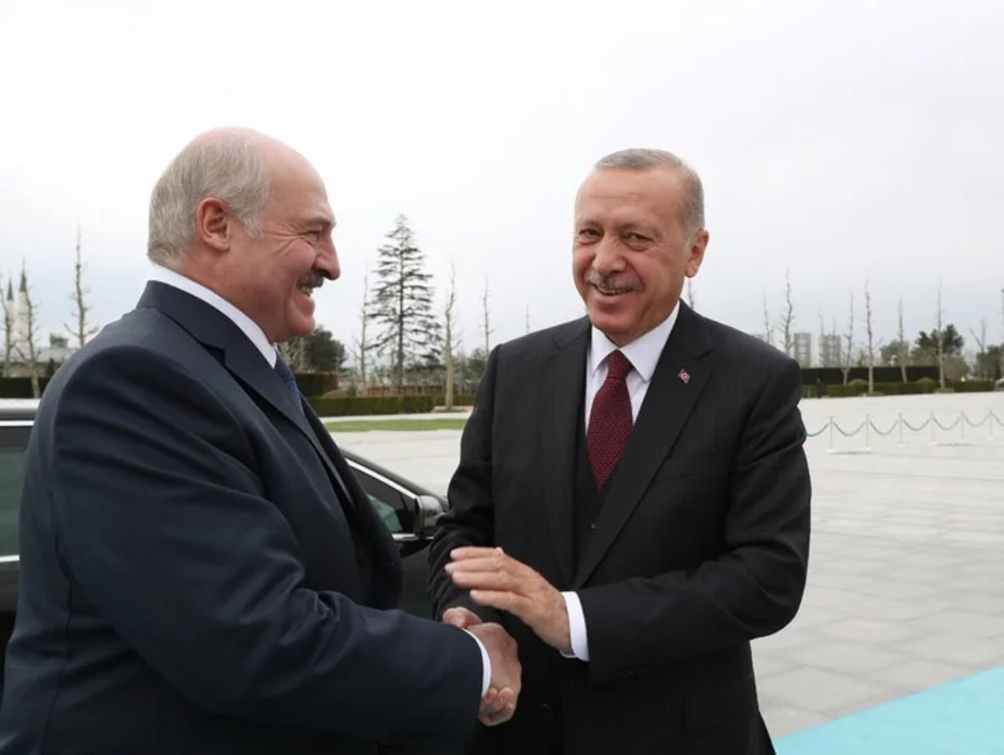 Александр Лукашенко и Реджеп Тайип Эрдоган в Анкаре в апреле 2019 года. Фото: trpresidency / Twitter