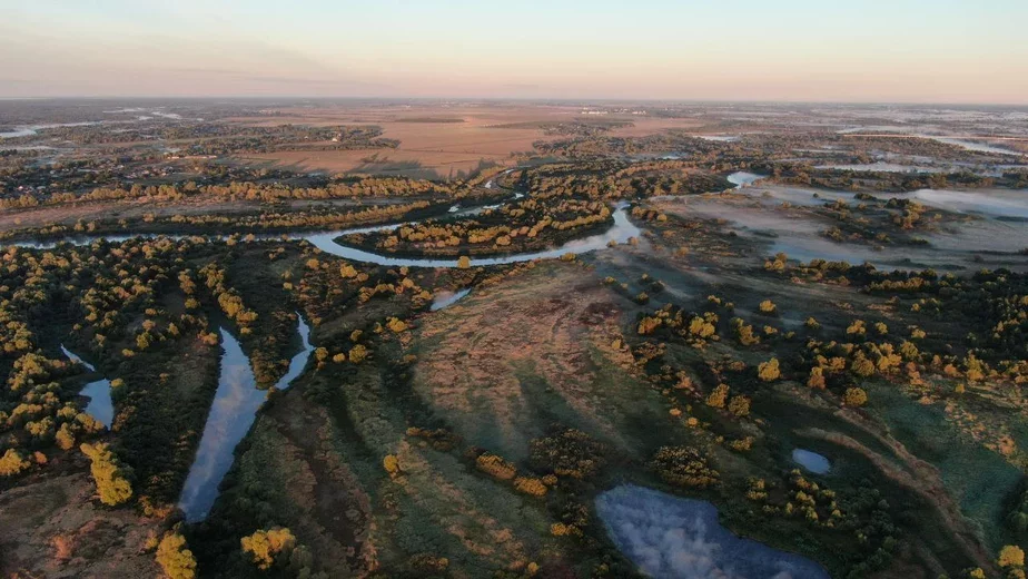 Река Припять в почти нетронутом состоянии. Фото: архив ООО «Дикая природа»