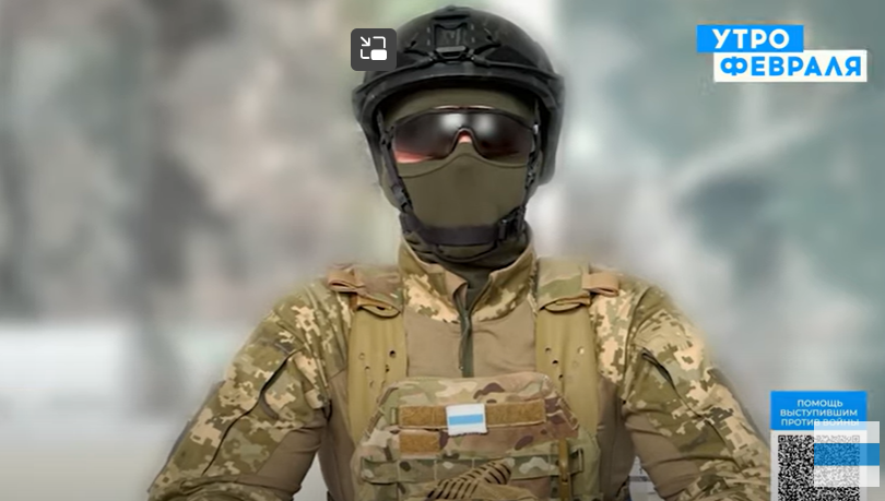 «Командир взвода» «Национальной республиканской армии», анонимно вышедший в эфир в программе Пономарева